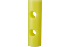 Leisis 0101027 Conector de macarrones, Amarillo, 32 x 10 x 10 cm