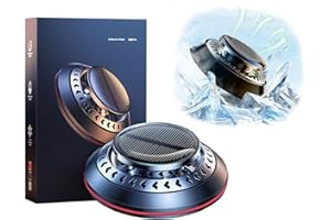 ZOOARTS Electromagnetic Molecular Interference Antifreeze Snow Removal Instrument,Vehicle Microwave Molecular Deicing Instrument, Car Diffusers for Essential Oils for Car and Home Office (Black)