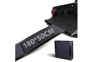 BommJokker Hunderampe Hunderampe auto Klappbar Hundetreppe Große Hunderampe Auto Klappbare Hunderampe mit Rutschfester Teppichoberfläche Tragbare & Klappbare Hundetreppe Auto Einstiegshilfe (180*50cm)