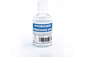 SANITIREX PROTECT Hydrogen Peroxide 6% 20 Vols. 50ml 500ml 1L 5L Litre for Cleaning Disinfecting Bleaching (50ml)