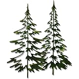 660978 Thinlits Die Set, Woodlands by Tim Holtz, 2/Pack