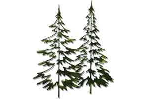 Sizzix Thinlits Troqueles 2PK Bosques