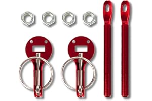 ‎OCC MOTOR SPORT Occ Motor Sport Rotes Kit Motorhaubenverschluss Mit Feder, ROT