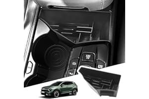 BIBIBO Konsola środkowa, pudełko do przechowywania do Kia Sportage NQ5 2022-2025 (automatyczna skrzynia biegów), organizer z matą antypoślizgową, podłokietnikami środkowymi, podłokietnikami, półką na