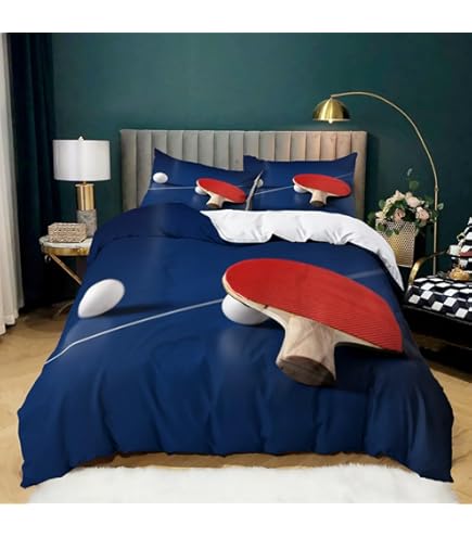 Schiff & Leuchtturm Bettwäsche Set 155x220 Cm - Atmungsaktiv & Wendbar