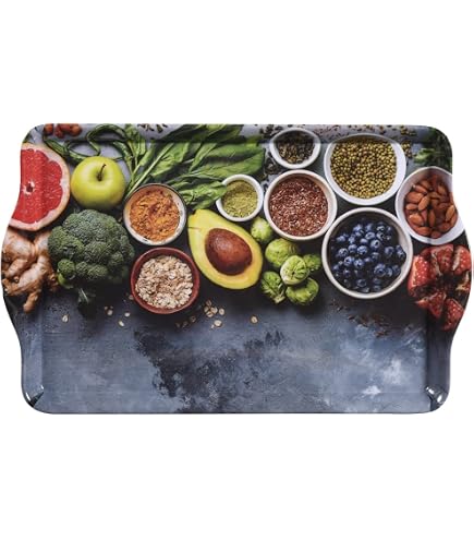 LEONARDO HOME Snacktablett "Country Life" Mit Hühner-Motiv – Aus Melamin, Ca. 23x15,5 Cm (weiß)