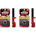 Scotch 3M Extreme Double Sided Tape, 1M Holds 6.7Kg, Works On Uneven Surfaces, Weather Resistant, Works On Indoor, Outdoor, Auto Interior Surfaces (Pack of 2) 19 mm