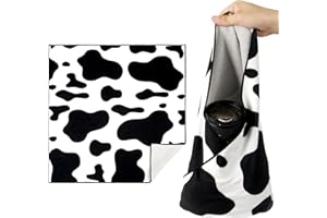 Walking Way Magic Protective Wrap Selbstklebe-Etui Kit Kratzfest Staubdicht Waschbar Tuch für Kameras Objektiv Elektronische und kosmetische Produkte(Cow, 45 * 45cm)
