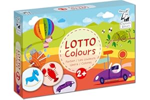 Captain Smart Jeu de Mémoire | Loto Couleurs | Un Jeu Éducatif pour Développer la Mémoire des Enfants | Jeu de Société pour Garçons et Filles de 2 Ans (2+) | 1-6 Joueurs | Cadeau pour Enfants