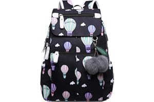 ODOKEI Sac a Dos Scolaire College Lycee Fille Ados Sac à Dos Collège École Lycée Ado Cartable Sac a Dos Ecole Daypack USB Port de Charge Sacs Scolaires Grand Sac à Dos Femme Ville Voyage Loisir Collégienne