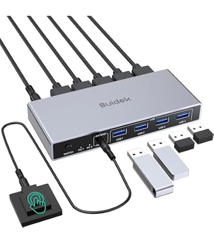 Kalea-Informatique Kalea Informatique KVM Switch 4 Ports - Switch réseau - Rue du Commerce Kalea-Informatique Kalea Informatique KVM Switch 4 Ports - Switch réseau - Rue du Commerce