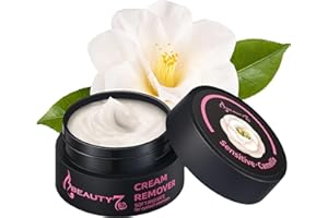 Beauty7 Eyelash Extension Remover Cream Rose Flavour Low Irritation and Fast Dissolution Eyelash Remover for Extensions Lash Remover Individual Eyelash Extension Cleanser (white)