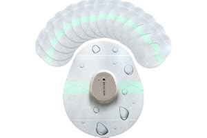 Adamson Dexcom G7-plåster – 20 genomskinliga vattentäta överlappar – fixering för CGM-sensor – starkt lim, hudvänlig, utan lim på sensor – tillbehör för Dexcom G7