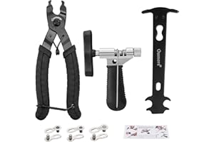 Oumers herramienta divisor de cadena+Herramienta de Cadena de Bicicleta+Llave de eslabones de Cadena+Enlace perdido de bicicleta para 6/7/8/9/10 Cadenas de velocidad