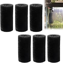 6 Spugne Pre-Filtro Per Acquario - Protezione Contro L'Aspirazione Di Pesci E Gamberetti - Foto 3