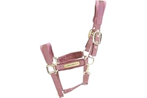 KENTUCKY Licol FULL - Vieux rose - Velours