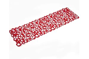 FTVOGUE Prostokątny pusty filcowy bieżnik obrus maty domowe podkładki 3005 cali