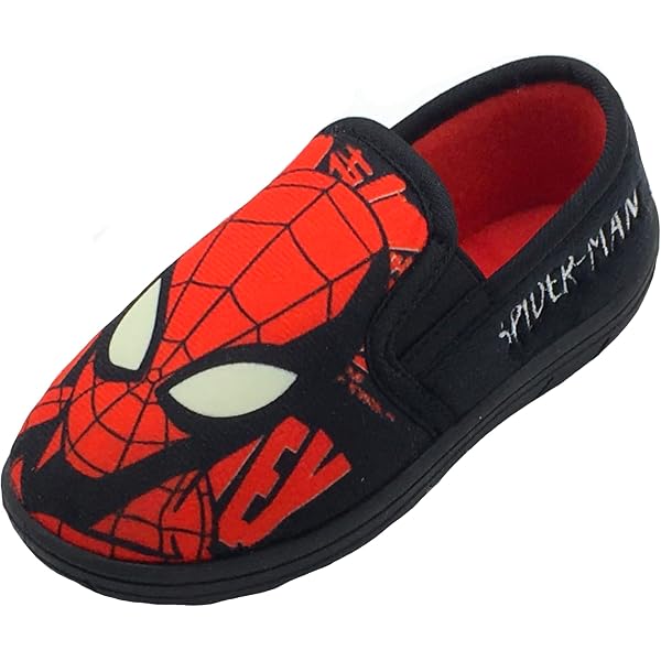 Pantofole Spiderman Marvel Per Bambini – Suola Antiscivolo E Tomaia Morbida, Taglia 31 EU