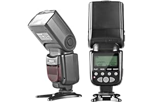 Meike MK950N TTL Fotocamera Flash Speedlite Compatibile con Nikon D5300 D7100 D7000 D5200 D5000 D3500 D3100 D3200 D600 D90 D80 Z6 Z7 ecc