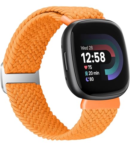 Cinturino Sportivo Fitbit Miimall Cinturino Compatibile Con Fitbit Versa 4, Lega Di Zinco Cinturino Versa 4