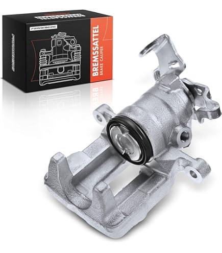 Frankberg Brake Caliper Disc Brake Rear Right Cast Aluminium Compatible with M.i.n.i R50 R53 M.i.n.i Cabriolet R52 Replace# 34216763730
