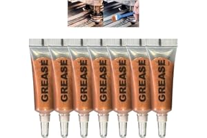 ANMAHE Copper Grease, 7 PCS Bearing Grease, High Temperature Copper Slip Grease, Anti Seize Grease Rustproof Wheel Bearing Grease Copper Grease for Brake Pad for Brake Pads Threads Components