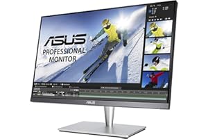 ASUS PA24AC 24 cale (24,1 cala) (16:10) profesjonalny monitor, 1920 x 1200, IPS, 100% sRGB, lon_E< 2, DisplayHDR 400, DP przez USB-C, DP, HDMI, USB 3.0, czarny/srebrny