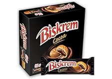 Ulker Biskrem Cocoa Cream Filled Cookies, 36g - Pack of 16