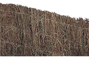 VERDELOOK | Arella in Erica Naturale Spessa 1.5 cm Circa, 1.5x5 m, per Decorazioni e recinzioni, Copertura in Erica