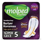 Molped Supernight Sanitary Pad 5 Pieces per Night