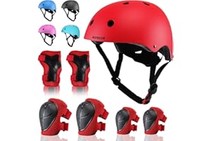 BURSUN Kids Bike Helmet Toddler Cycle Helmet for 2-15 Years Old Boys Girls -Lightweight, Adjustable Multi-Sport Helmet for Skateboard Cycle Roller Skateing Scooter BMX