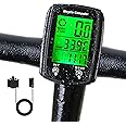 MAKINGTEC Wired Bike Computer, MPH KM/H Bicycle Computer, Digital LCD Backlight Display Bike Speedometer, Waterproof Cycling Computers Odometer, Multifunctional Automatic Wake-up Odometer for Bike