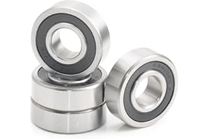 FUSHIBEARING Nicht-Standard-Kugellager 4er Pack (15x37x12mm)