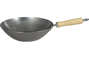 Dexam Swift Spice Wok Acier Carbone 27 cm