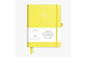 BLOX STATIONERY BLOX Academic Planner 2024-25 (Lemon)