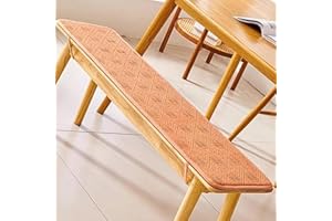 uyeoco Coussin de Banc de Jardin 2/3 Places,Coussin de Banc Exterieur/d'intérieur,Coussin de Banc rectangulaire pour la Maison/Jardin/Chaise/balançoire/Patio(@13,30x100cm(11.8X39.4IN))