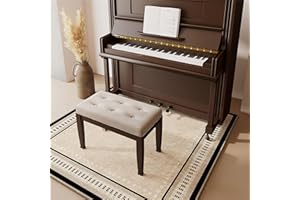 FCS Bathroom Schalldichter Teppich, Home Klavier Teppich rutschfest verdickter Stoßdämpfer Gelten, Schallschutzmatte füR Bass Drum Snare Elektronische Trommel(Size:120 * 160cm,Color:a)