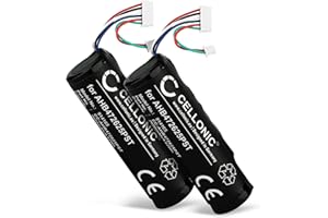 CELLONIC, Batería para Collar para Mascotas Compatible con Garmin Astro 320, DC40, DC30, 010-10806-01 (3.7V, 2600mAh) 2 Unidades