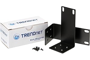 ‎TRENDNET TRENDNet ETH-11MK Rack Montage Set, Kompatibel mit TEG-S16Dg /TEG-S24Dg, Montieren Sie einen 11" bis 19" weiten Geräte Regal