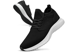 Giniros Scarpe Running Uomo Sneakers Scarpe Corsa Ginnastica Camminata Sportive Palestra Casual Jogging Tennis Outdoor Fitness Trekking Scarpe da Lavoro Comode Leggere Traspiranti