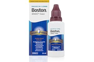 Boston Advance Cleaner, Leaves Lenses Clean, Ready for Disinfection and Conditioning, for Rigid Gas Permeable (RGP) and Hard Contact Lenses, 30 ml