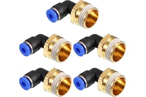 PATIKIL 1 cm tryck för att ansluta montering 5-pack anslutning 4 mm slang