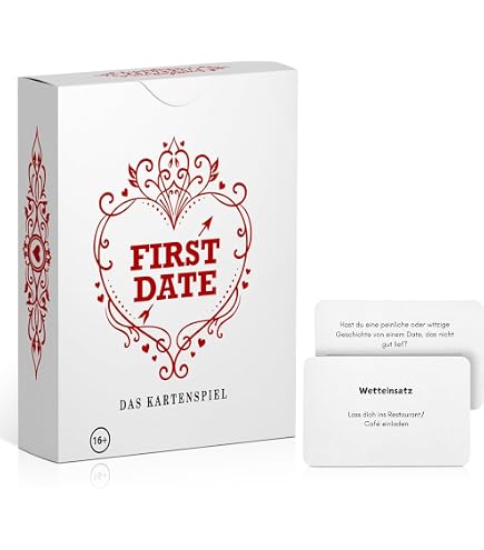 Dizzy Date - The 2nd Date Erweiterungspaket – 50 Tiefe Fragen Für Paare, Perfekt Für Date-Night Und Valentinstag