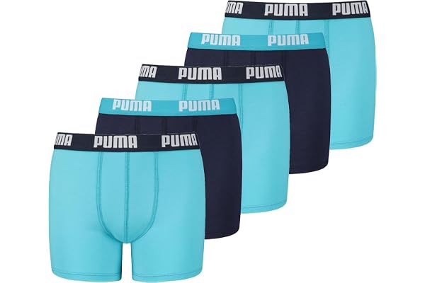 PUMA Boxerboxare för pojkar (förpackning med 5)