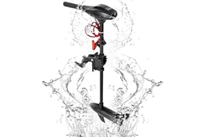 DAIJIUBU Motore elettrico fuoribordo da 12 V, per acqua salata, barche, pescherecci, con elevata forza di spinta da 26 kg