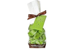 KAUKAU Antica Torroneria Piemontese Tartufi Dolci Pistacchio, 200 g Schokoladentrüffel Tartufi Trüffelpralinen mit Pistazien (E)