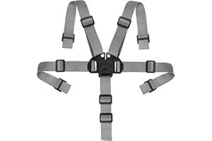 STSAIL Sicherheitsgurt Hochstuhl Tripp Trapp Gurt für Baby Kinder, Verstellbare 5 Punkt Gurt Hochstuhl Universal Sicherheitsgurt für Kindersitz Hochstuhl Auto Kinderwagen