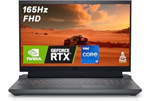 Dell G15 5530 Intel Core i7 PC Portable Gaming 15.6" FHD | Dark Shadow Grey - 16 Go de RAM, SSD 512 Go, NVIDIA GeForce RTX 4060, Win 11 Home, Clavier AZERTY Français