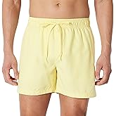 Amazon Essentials Men's Swim Trunks with Mesh Lining, Pockets and Drawstring Closure