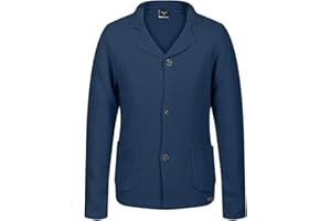 19V69 ITALIA Męska kurtka Joey Navy Blue z dzianiny, niebieska, XXL (7 szt.), niebieski, XXL